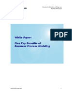 White Paper - 5 Key Benefits of Business Process Modeling
