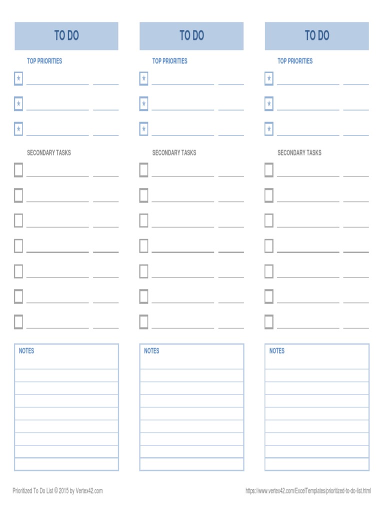 To Do List | PDF