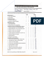 performance assessment of hbu student