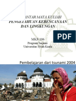 01 - Pengantar Mata Kuliah Pengetahuan Kebencanaan Dan Lingkungan