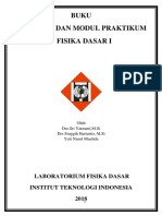 Buku Petunjuk Dan Modul Praktikum Fisika Dasar