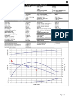 Pump Performance Datasheet: Operating Conditions Liquid