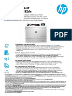 HP Color LaserJet Enterprise M552dn