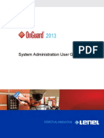 OnGuard 2013 System Administration User Guide