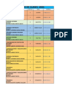 Horario Udh 2021-I