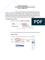 Petunjuk Pengisian Laporan Via Simba 2020