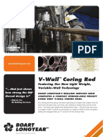 V-Wall Coring Rod: Featuring Our New Light Weight, Variable-Wall Technology