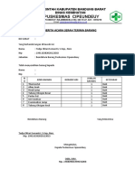 Berita Acara Serah Terima Barang Ke Poned