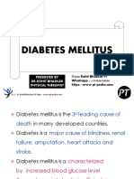 Diabetes Mellitus - DR Rohit Bhaskar