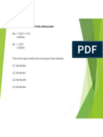 A. Find Out The Most Severe Case For The Continuous Beam: Max 1.35x25 + 1.5x10 48.8kN/m Min 1.35x25 33.8kN/m