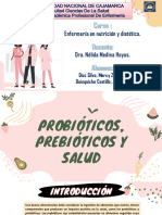 Probióticos y Prebióticos y Salud