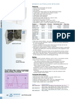 BOECO BTE-23D Autoclave Features Safety Technical Specs