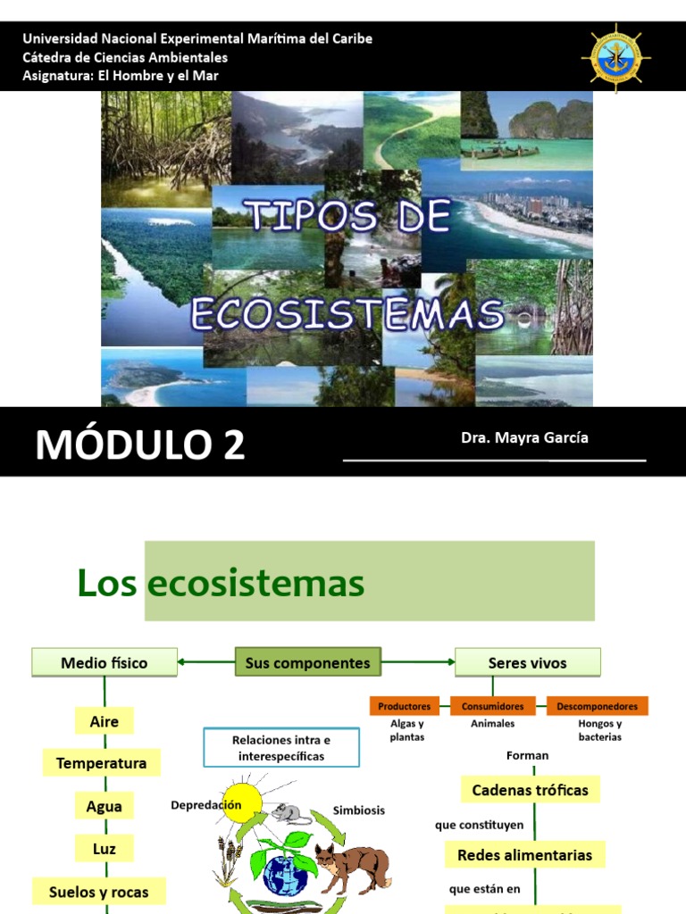 Clase 2 - Tipos de Ecosistemas | PDF | Ecosistema | Suelo