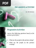 PROGRESSIVE ACTIVITIES Presentation