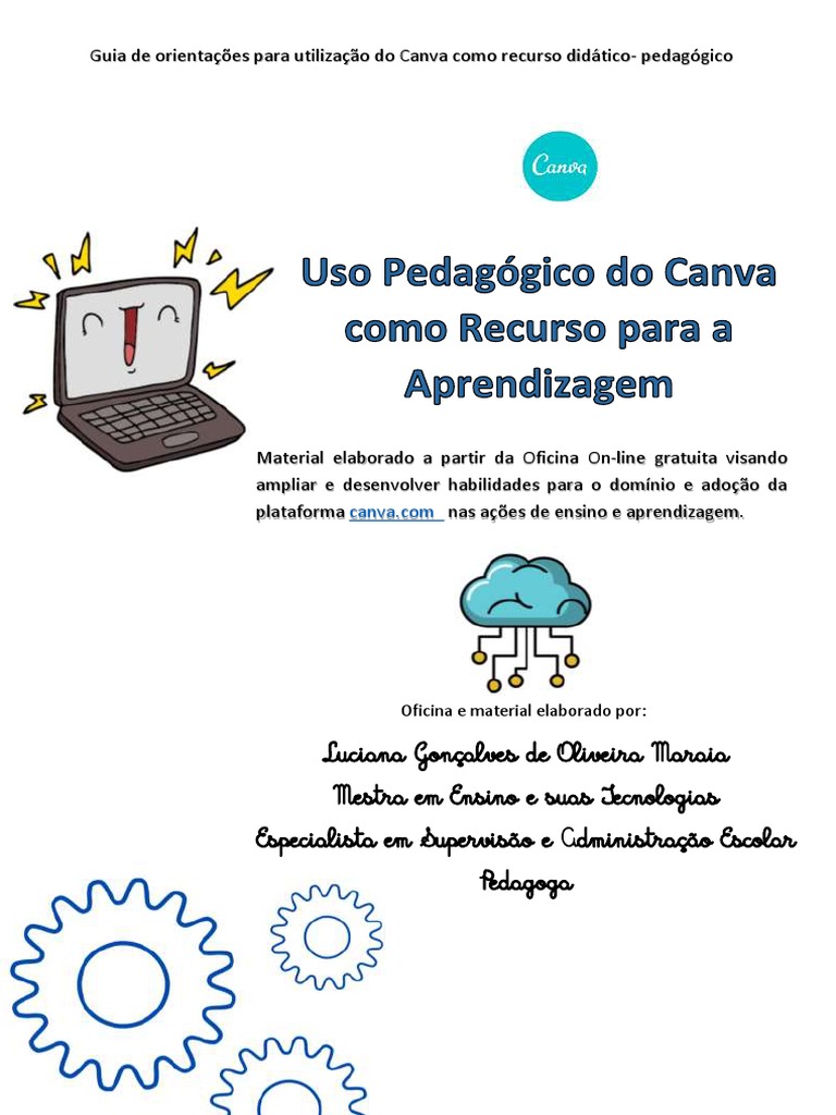 Uso do Canva na Educação Pedagógica | PDF | Pedagogia | Aprendizado