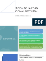 Valoración de La Eg Postnatal