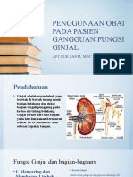 Penggunaan Obat Pada Pasien Gangguan Fungsi Ginjal