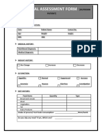 Nutrional Assessment Form (Outdoor Patient) Rubab Ijaz