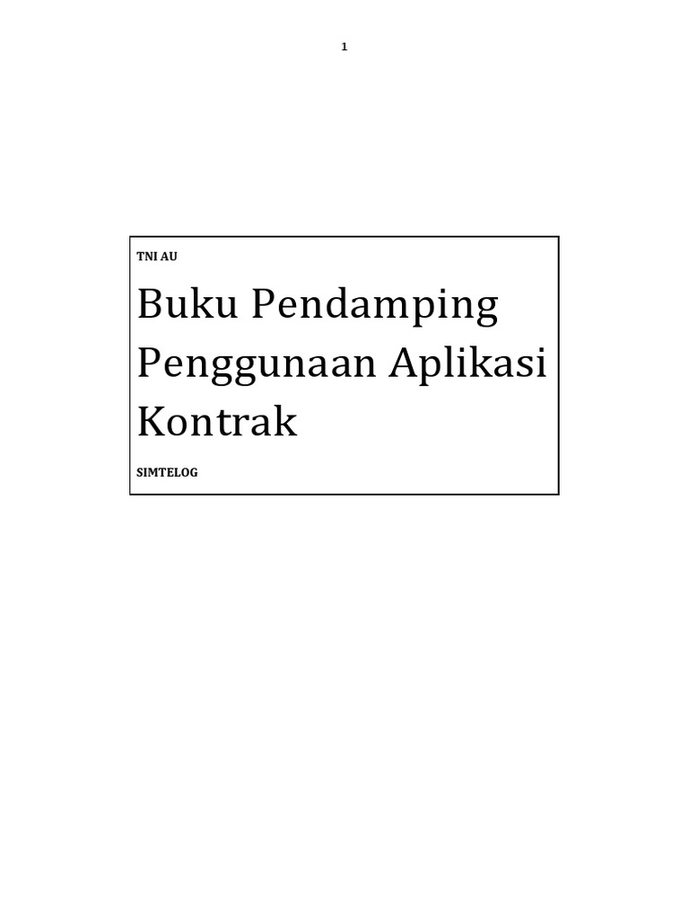 Panduan Penggunaan Aplikasi SIMTELOG | PDF | Pengelolaan Keuangan ...