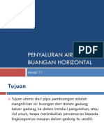 11 Penyaluran Air Buangan Horizontal