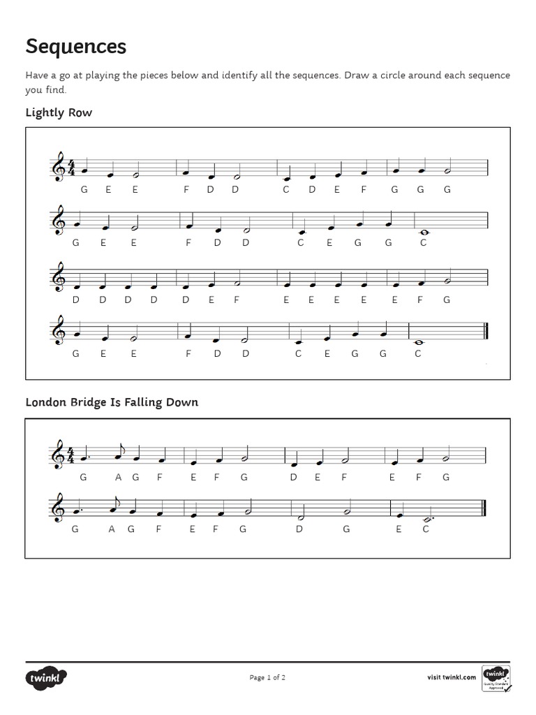 SEQUENCES CHEAT SHEET ANSWER KEY intelligence overview