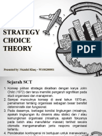 Strategy Choice Theory