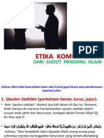 Etika Komunikasi Dalam Islam