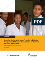GlobalFund HealthFinancingPolicyBrief Ethiopia Palladium FinalMar2019 - 2