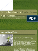 Introduction in Agriculture: Evangelista, Marsha H. Beed-Iii