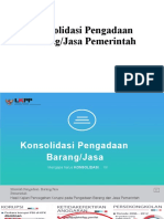 Konsolidasi Pengadaan