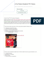 PDF Contoh Soal Tpa Penalaran Silogisme Contoh Soal Tes Potensi Akademik Tpa Terbaru