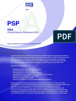 Physical Security Professional PSP