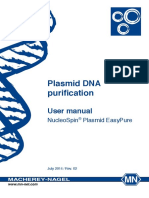 Plasmid DNA Purification: User Manual