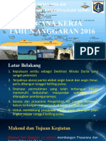 Paparan Rencana Kegiatan 2016 (Sdta P.1000)