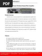 1550nm Erbium-Ytterbium-Doped Fiber Amplifier: Product Overview