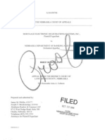 Mers Appellants Brief Mers V Nebraska Dept of Banking Filed 15 Oct 20041