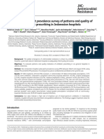 Limato 2021 - A Multicentre Point Prevalence Survey of Patterns and Quality of Antibiotic Prescribing in Indonesia Hospitals