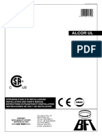Alcor Ul - 120v - Control Board - Manual