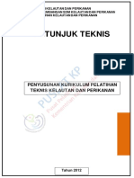 Petunjuk Teknis - Juknis Penyusunan Kurikulum KP