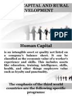 Lesson 5-Human Capital and Rural Development