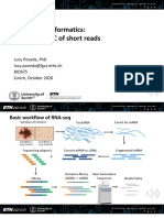 RNA-seq Bioinformatics: Format and QC of Short Reads