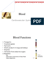 Blood: Cardiovascular System