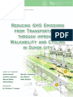 Reducing GHG Emissions From Transportati