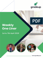 Weekly Oneliner 1st To 7th April ENG - PDF 67