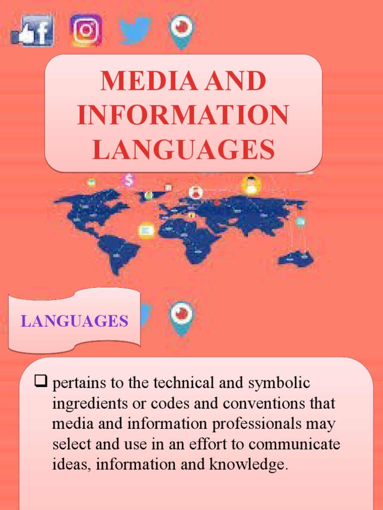 Understanding Media Information Languages | PDF | Camera | Genre