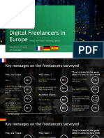 Digital Freelancers in Europe: (Focus On France, Germany, Spain)