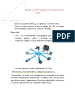 Las Tecnologías de La Información y Comunicación