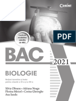 Bacalaureat 2021. Biologie - Clasele 11-12 - Silvia Olteanu, Adriana Neagu