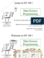 IST 380: An Introduction to Data Science and Programming