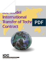 674 - ICC Model International Transfer of Technology Contract